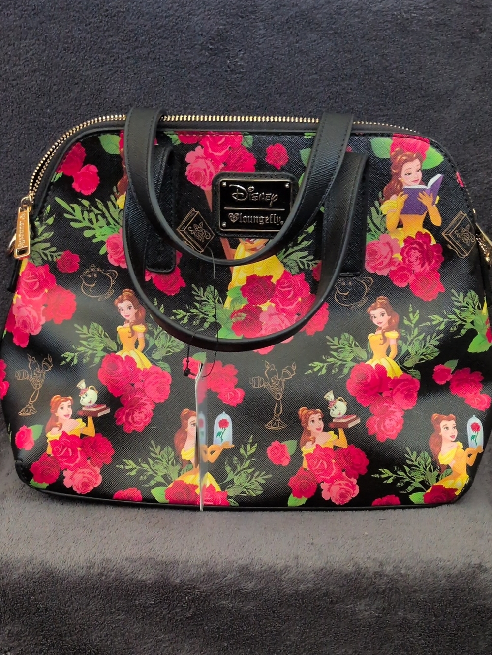 Loungefly x Disney Belle Floral Purse